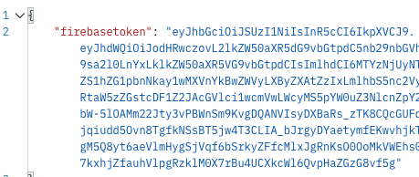 firebase token